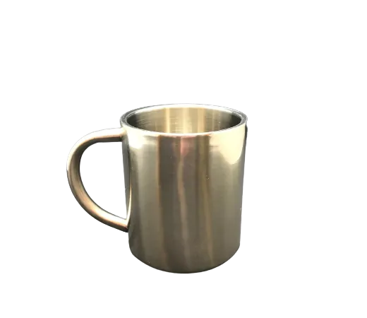 Mug argent à personnaliser