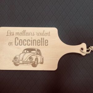 Planche à découper personnalisé – VW Coccinelle