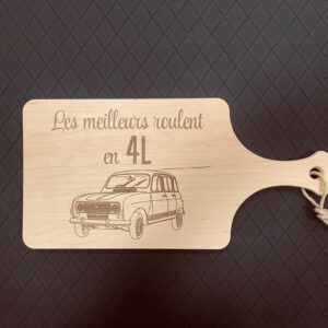 Planche à découper personnalisé – Renault 4L