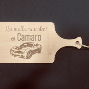 Planche à découper personnalisé – Chevrolet Camaro