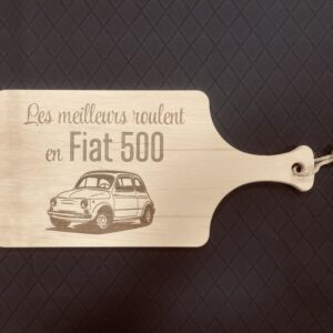 Planche à découper personnalisé – Fiat 500